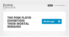 Desktop Screenshot of evolvedevolve.com